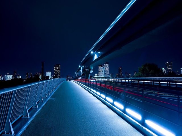 Обои Bridge In Tokyo 640x480