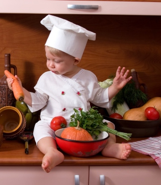 Baby Chef - Obrázkek zdarma pro 128x160