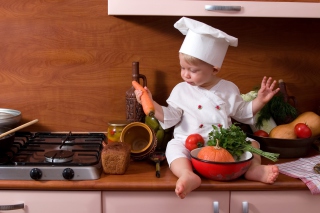 Baby Chef - Obrázkek zdarma pro Nokia Asha 200