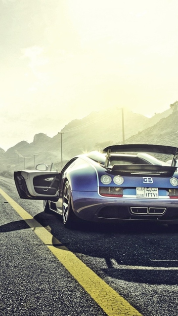 Обои Bugatti from UAE Boutique 360x640
