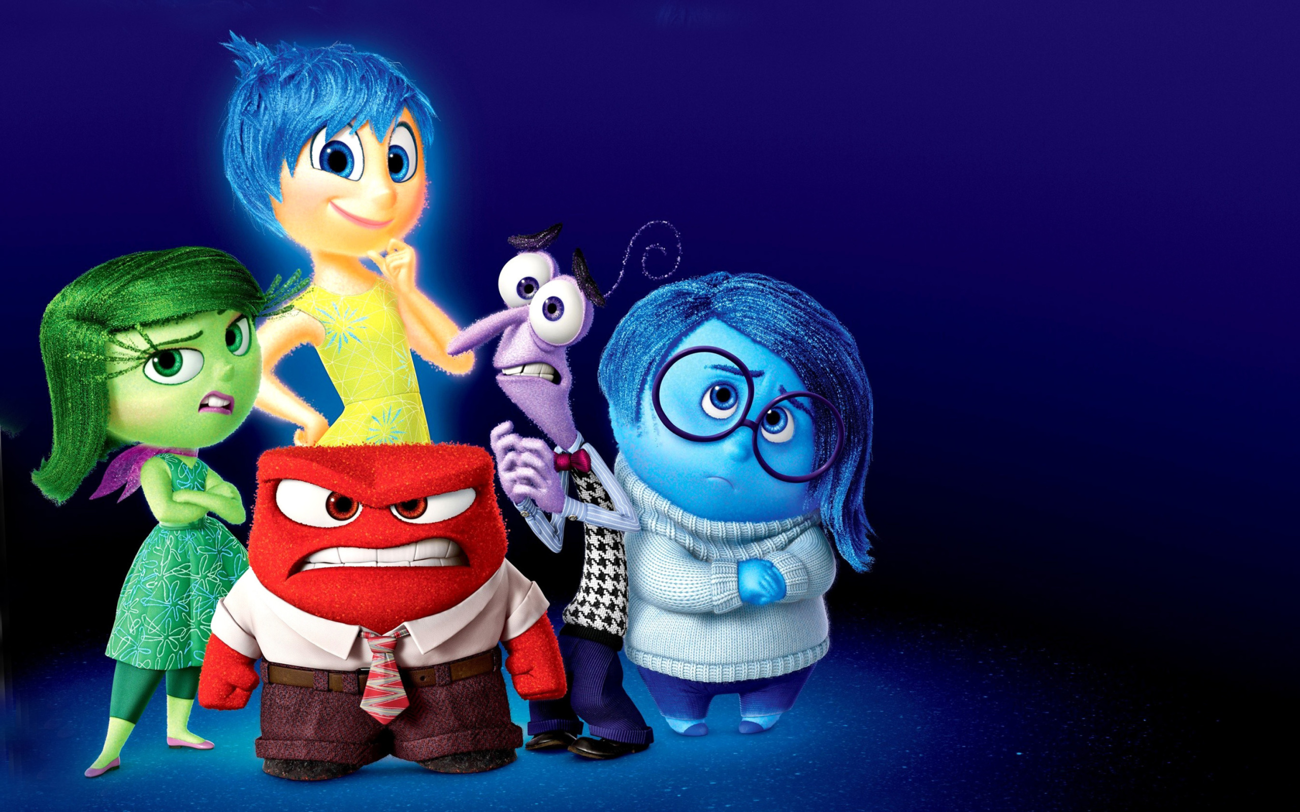 Обои Inside Out 2015 Film 2560x1600