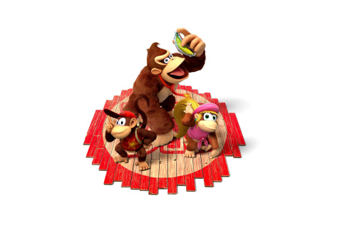 Fondo de pantalla Donkey Kong Country Tropical Freeze 480x320