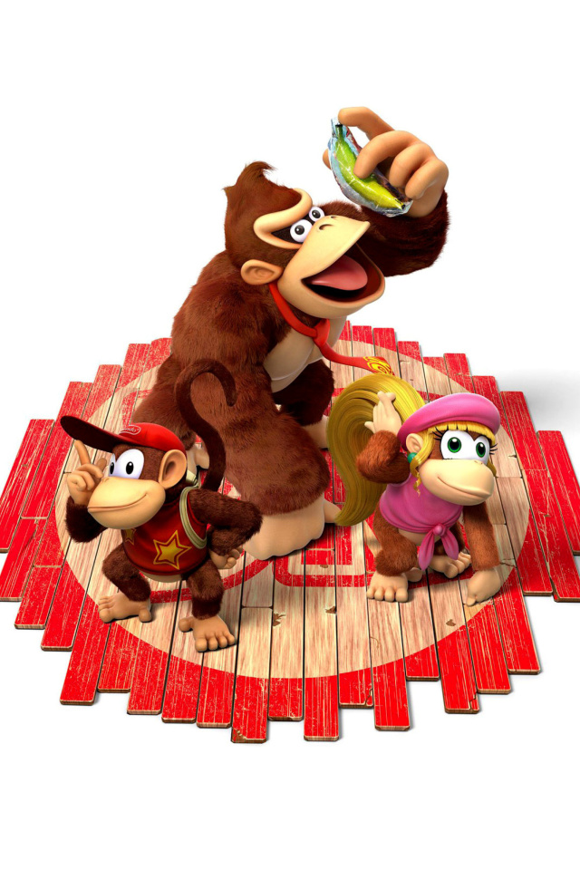 Screenshot №1 pro téma Donkey Kong Country Tropical Freeze 640x960