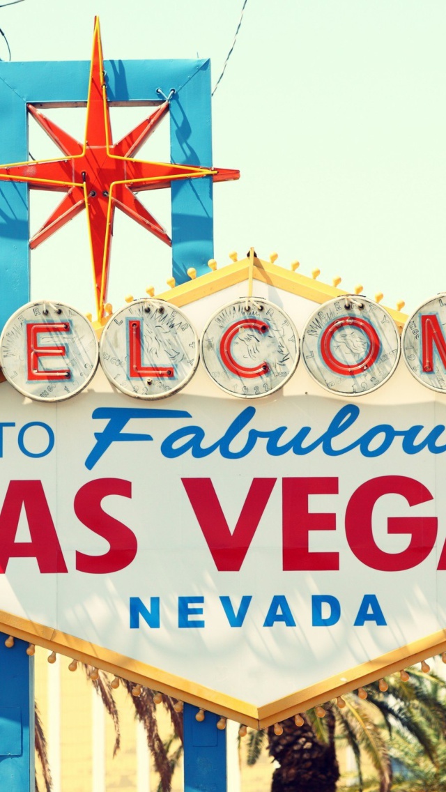 Las Vegas wallpaper 640x1136