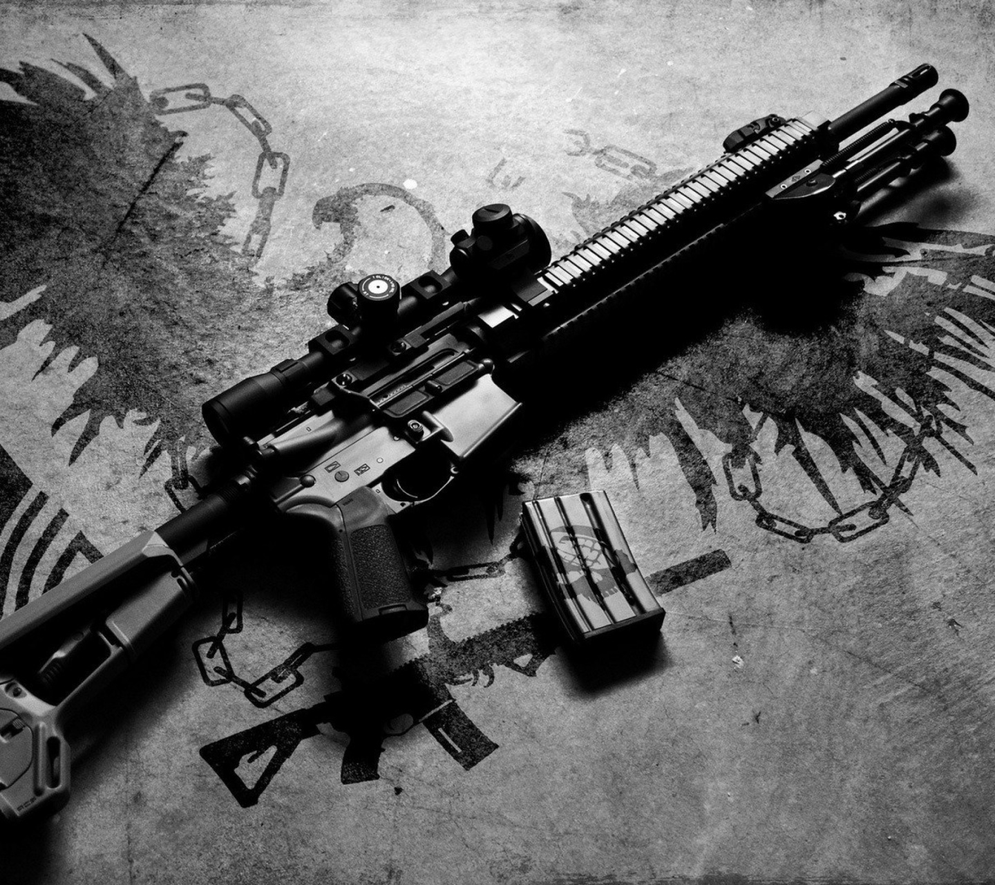 Обои AR15 Rifle 1440x1280