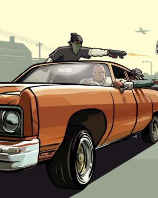 GTA San Andreas - Obrázkek zdarma pro iPhone 4