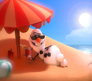 Olaf from Frozen Cartoon sfondi gratuiti per iPad