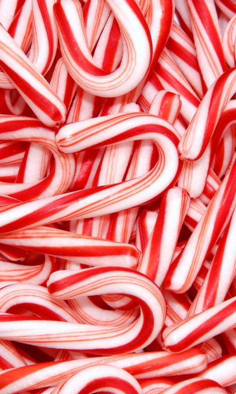 Fondo de pantalla Christmas Candies 480x800