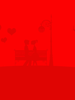 Sfondi Red Valentine 240x320