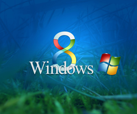 Das Windows 8 Wallpaper 480x400