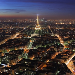 Paris At Night - Obrázkek zdarma pro 208x208