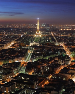 Paris At Night - Obrázkek zdarma pro Nokia Asha 306