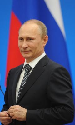 Fondo de pantalla Russian politic Putin 240x400