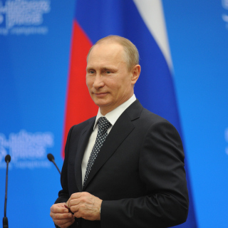 Russian politic Putin - Obrázkek zdarma pro iPad Air