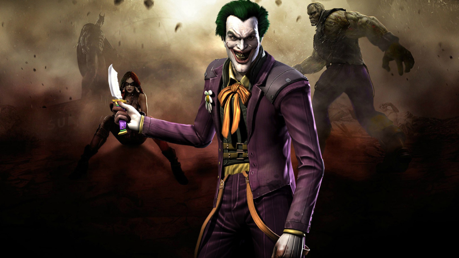 Screenshot №1 pro téma Injustice Gods Among Us - Joker 1600x900