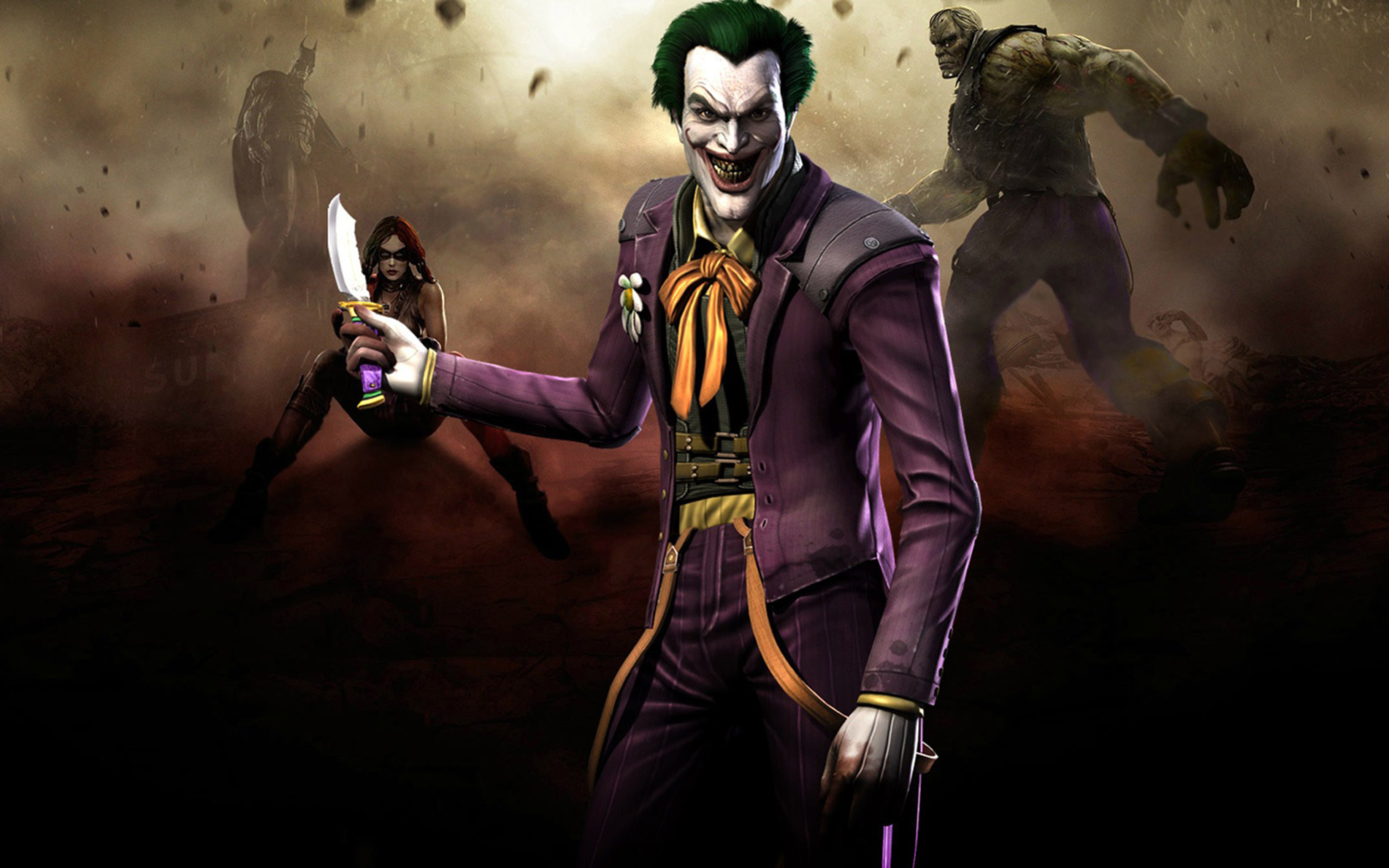 Screenshot №1 pro téma Injustice Gods Among Us - Joker 2560x1600