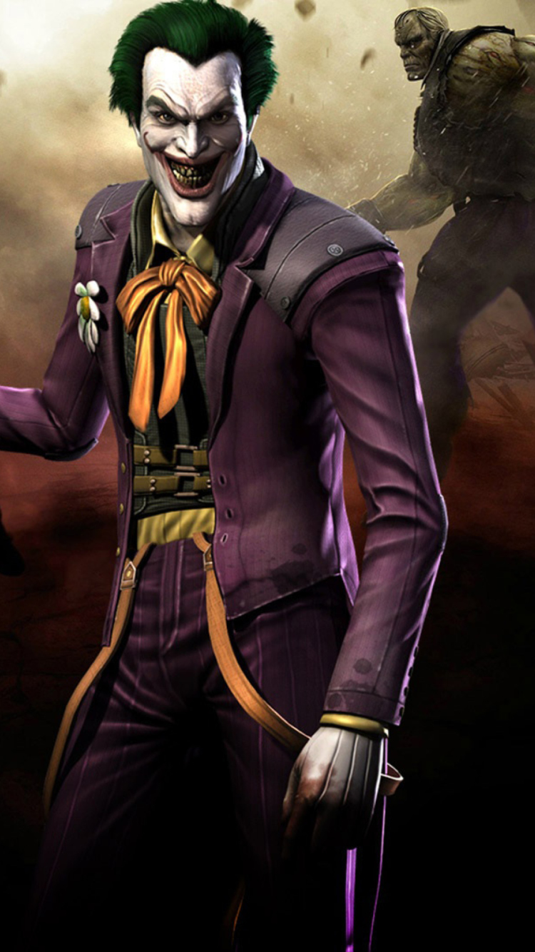 Screenshot №1 pro téma Injustice Gods Among Us - Joker 750x1334