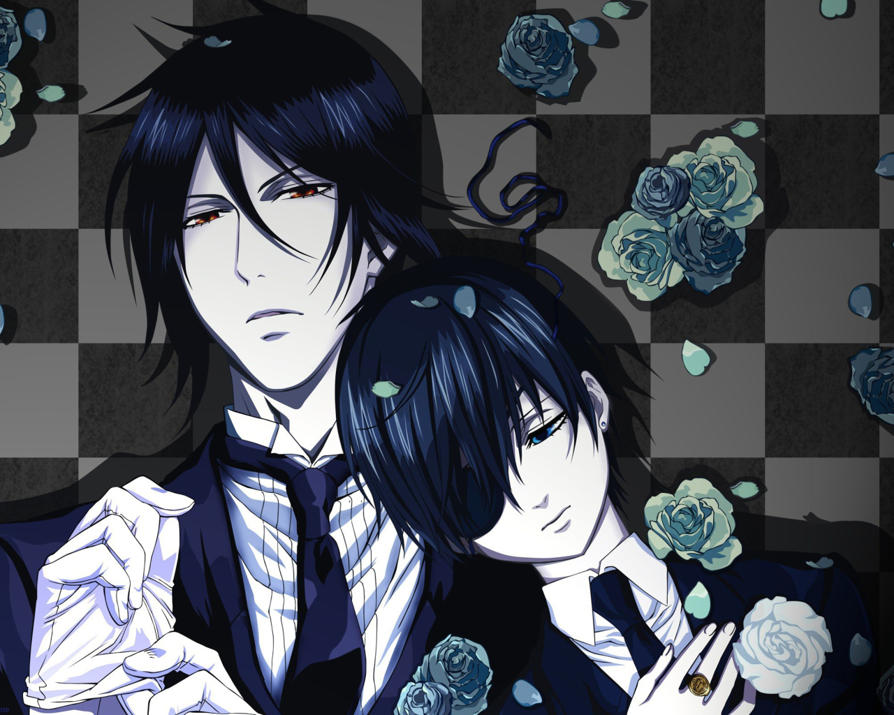 Screenshot №1 pro téma Black Butler 1280x1024