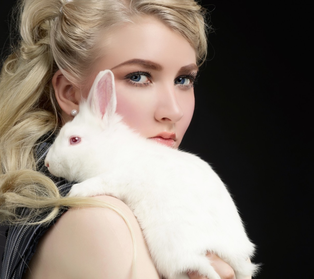 Das My Lovely Rabbit Wallpaper 1080x960