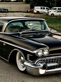 Fondo de pantalla Cadillac Coupe deVille 240x320