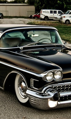 Das Cadillac Coupe deVille Wallpaper 240x400