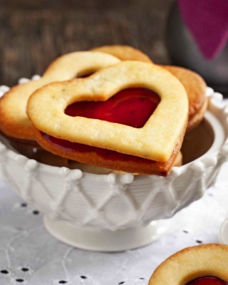 Heart Cookies - Obrázkek zdarma pro iPhone 5