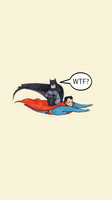 Fondo de pantalla Superman And Batman 360x640