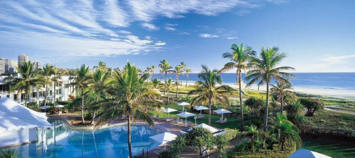 Das Resort on Ocean Bay Wallpaper 720x320