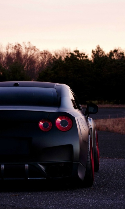 Fondo de pantalla Nissan GT R 480x800