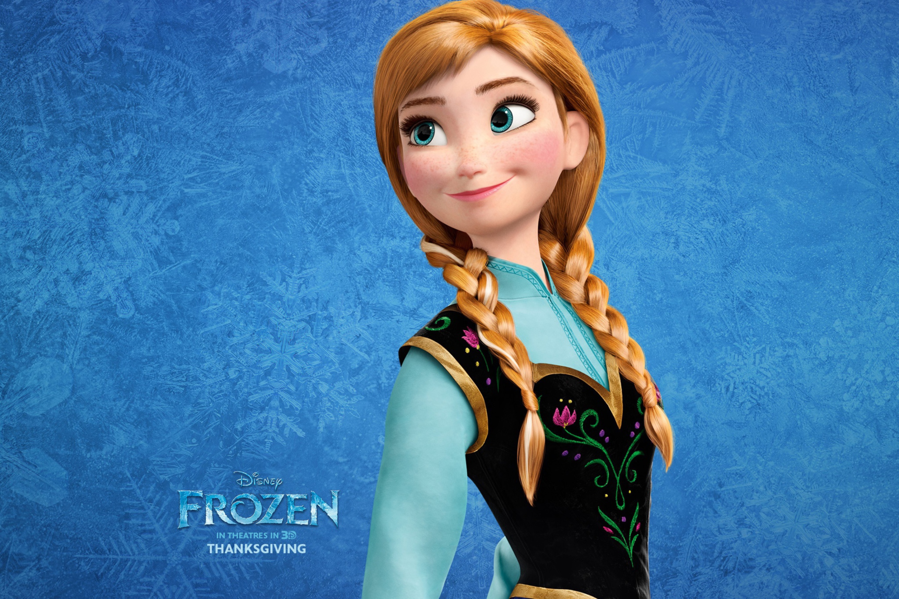 Screenshot №1 pro téma Princess Anna Frozen 2880x1920