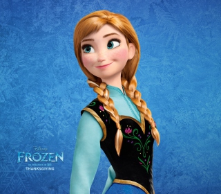 Princess Anna Frozen - Obrázkek zdarma pro iPad 2
