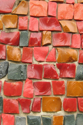 Fondo de pantalla Colorful Bricks 320x480