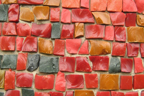 Screenshot №1 pro téma Colorful Bricks 480x320