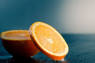 Orange Slice - Obrázkek zdarma pro Nokia X2-01
