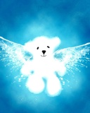 Fondo de pantalla Angel Bear 128x160