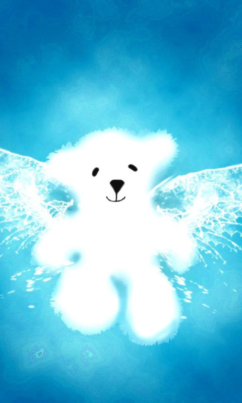 Sfondi Angel Bear 480x800