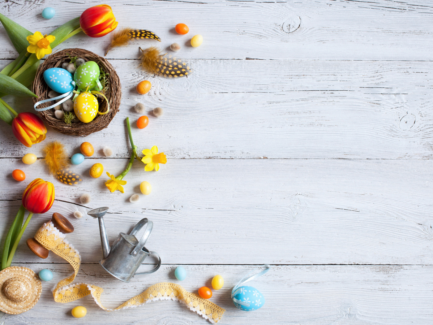 Easter Still Life wallpaper 1400x1050