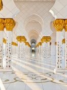 Sheikh Zayed Grand Mosque Abu Dhabi wallpaper 132x176