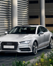 Das Audi A7 Sportback Wallpaper 176x220