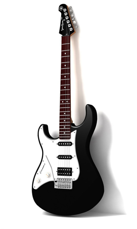 Обои Acoustic Guitar 480x800