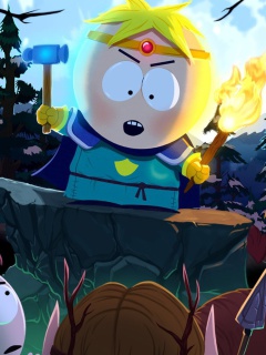 Screenshot №1 pro téma South Park The Stick Of Truth 240x320
