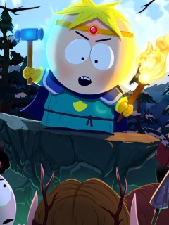 Das South Park The Stick Of Truth Wallpaper 240x320