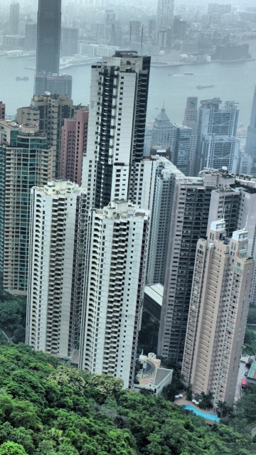 Sfondi Hong Kong Hills 360x640