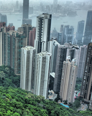 Hong Kong Hills - Obrázkek zdarma pro Nokia C2-02