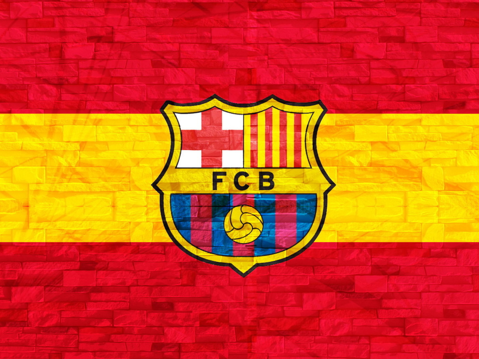 Обои FC Barcelona 1600x1200