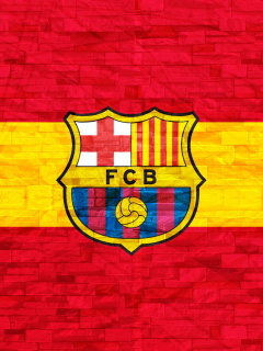 Обои FC Barcelona 240x320