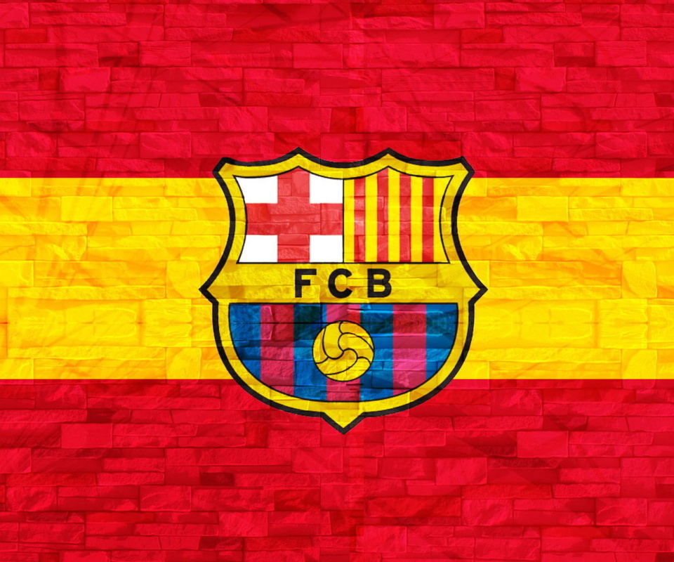 FC Barcelona wallpaper 960x800