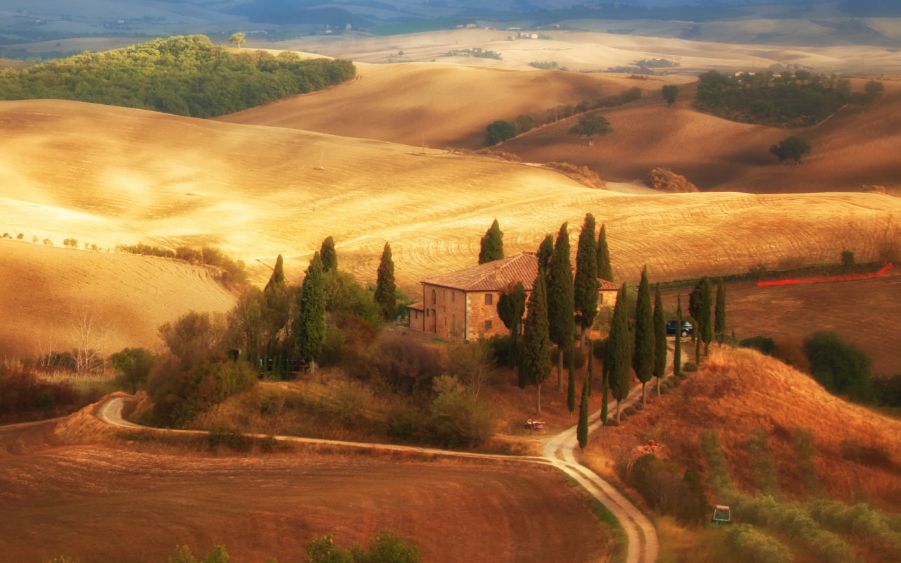Screenshot №1 pro téma Italy, Tuscany 1280x800