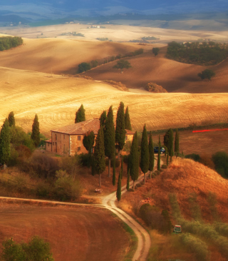 Italy, Tuscany - Obrázkek zdarma pro Nokia Asha 308