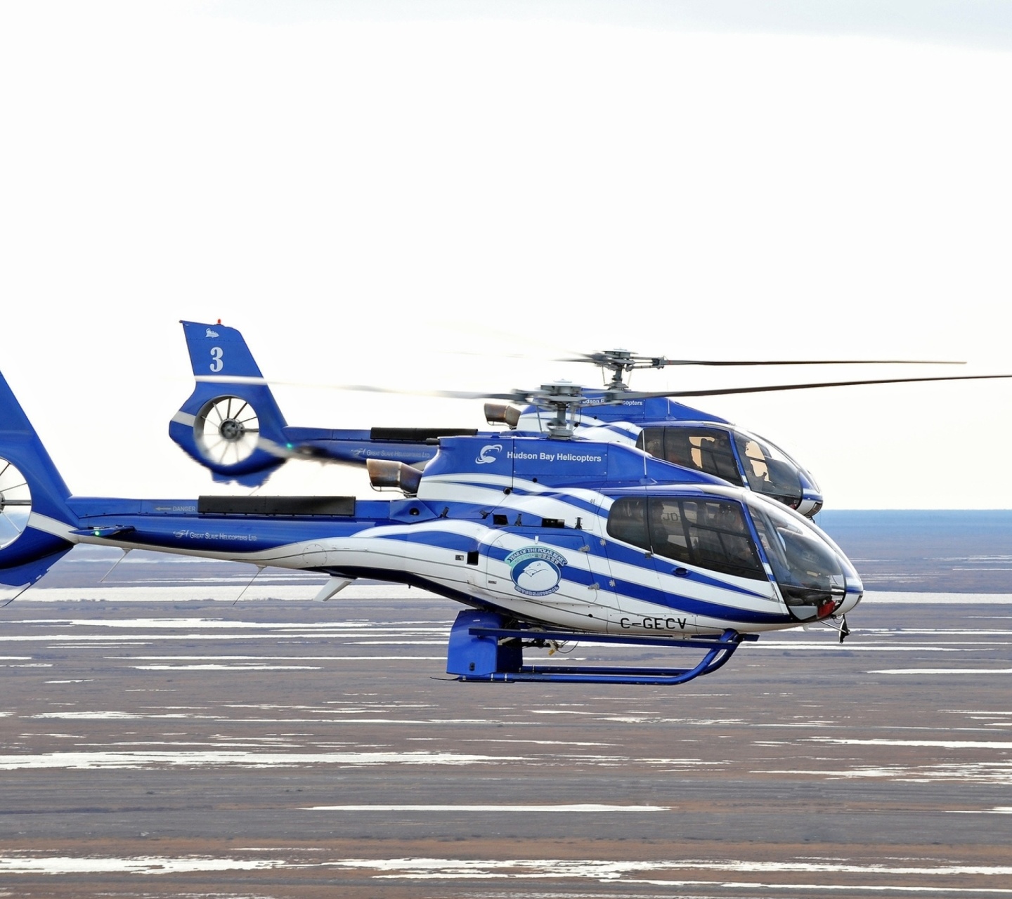 Обои Hudson Bay Helicopters 1440x1280